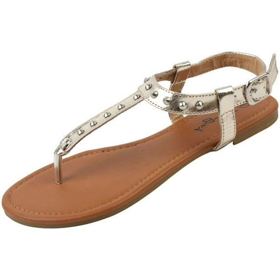 Starbay Women's Fashion Studded Summer Beach Thong Gladiator Sandals Flats