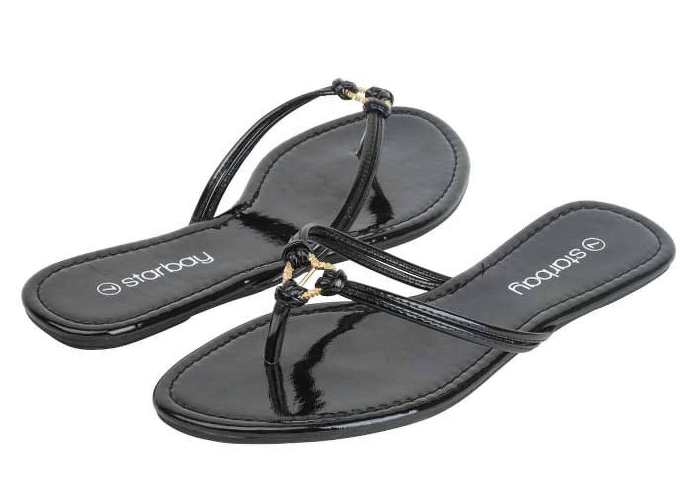 Starbay Women's Sleek Fashion Sandal Flats Thong Flip Flops