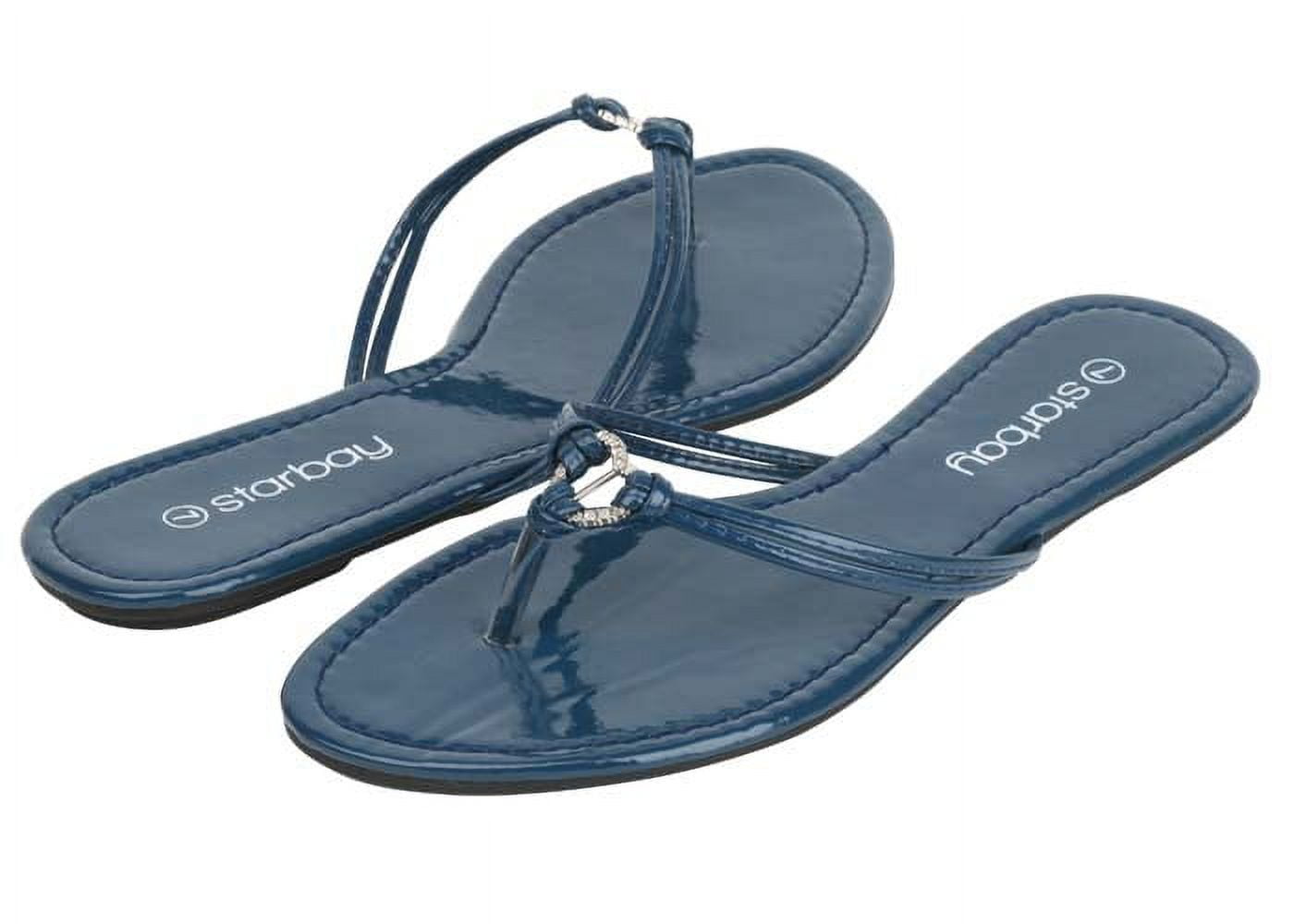 Starbay Women's Sleek Fashion Sandal Flats Thong Flip Flops - Walmart.com