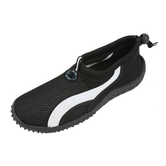 Starbay Women's Slip-On Water Shoes With Toggle Strap, Wave Stripe (#2906)