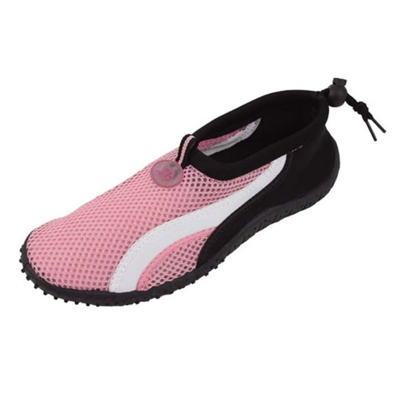 Starbay Women's Slip-On Water Shoes With Toggle Strap, Wave Stripe (#2906)