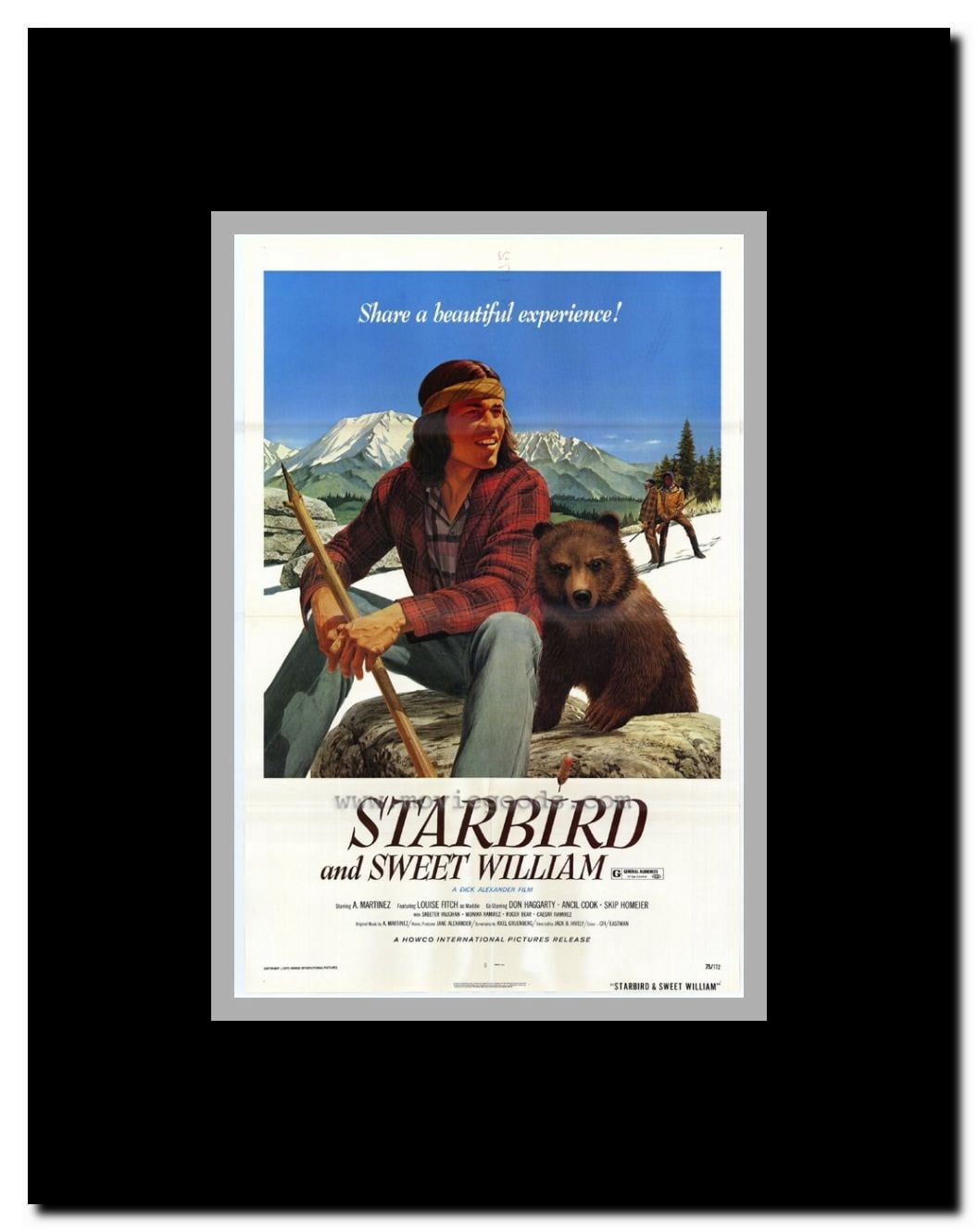 Starbird and Sweet William Framed Movie Poster