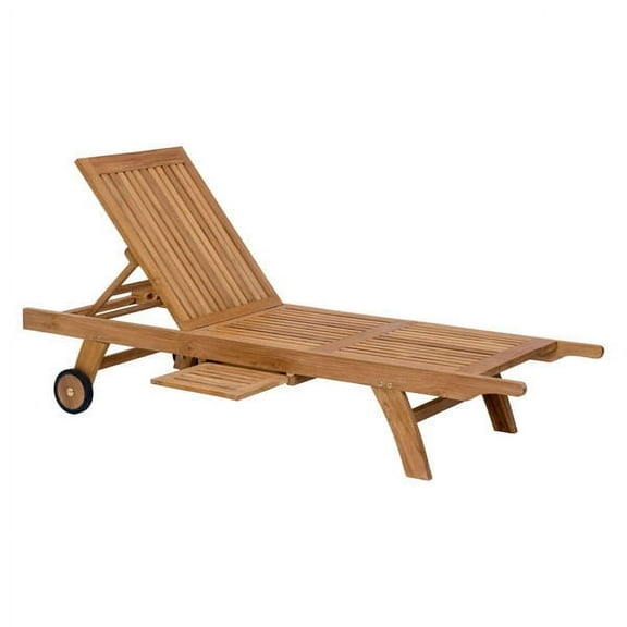 Starboard Outdoor Chaise Lounge Natural