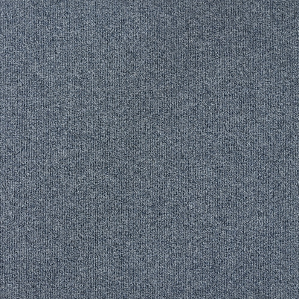 24" x 24" Slate Blue Polyester Peel and Stick Carpet Tiles