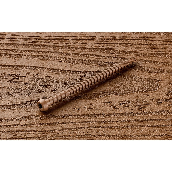 Starborn Cap-Tor No. 10 X 2-3/4 in. L Brown Star Undercut Head Composite Deck Screws 350 pk