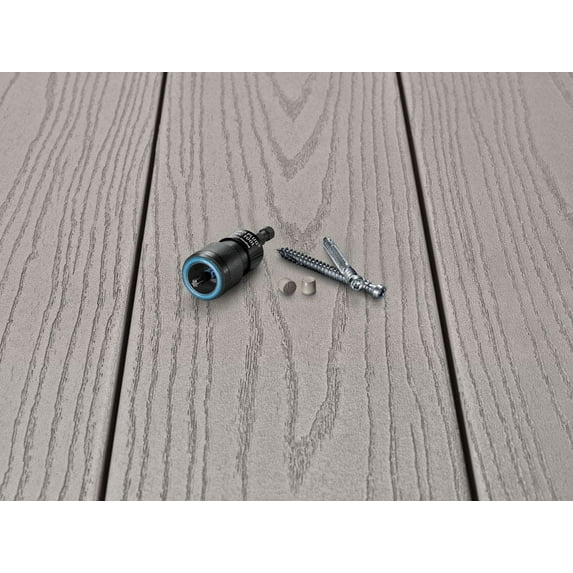 Starborn 5001395 No.10 x 2.5 in. Star Trim Head Epoxy Coated Stainless Steel Deck Screws & Plugs Kit