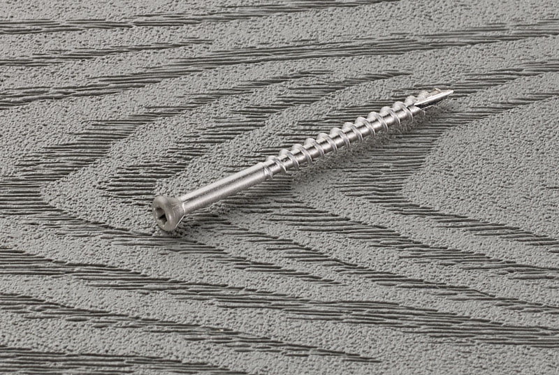Starborn 5001475 No.8 x 2.5 in. Star Trim Head Stainless Steel Deck Screws, Pack of 350