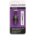thumbnail image 1 of Starborn Deckfast Fascia Tool with Independently Spun Stop Collars for PVC and composite deck fascia boards, Black, 1/2 to 3/4 Inch, 1 of 2
