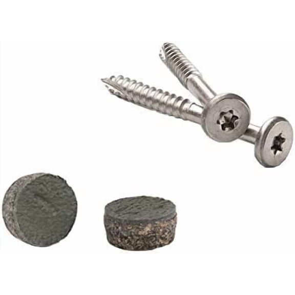 Starborn Pro Plug System Clam Shell PVC Composite Deck Boards, Covers 25 Sq Ft Includes Plugs and Screws, Tool Sold Seperately$$Tools & Hardware Other