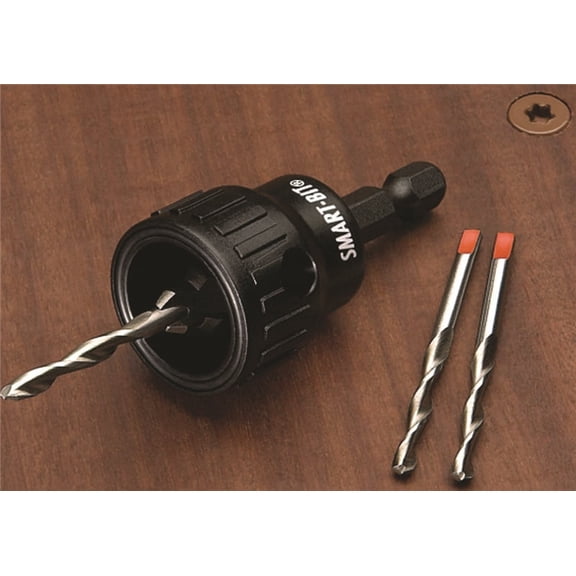Starborn Smart-Bit #7 Stainless Steel Pre-Drilling and Countersinking Tool 4 pc