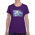 thumbnail image 1 of Starborn Unicorn T-Shirt Women -Anthony Chirstou Designs, Female XX-Large, 1 of 4