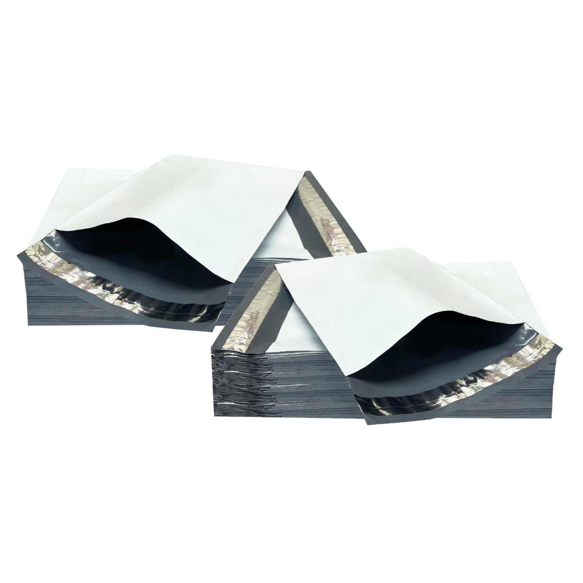 Starboxes 1000 Poly Mailers Bags 7.5x10.5" - #1 Pouches Envelopes White Self-Sealing