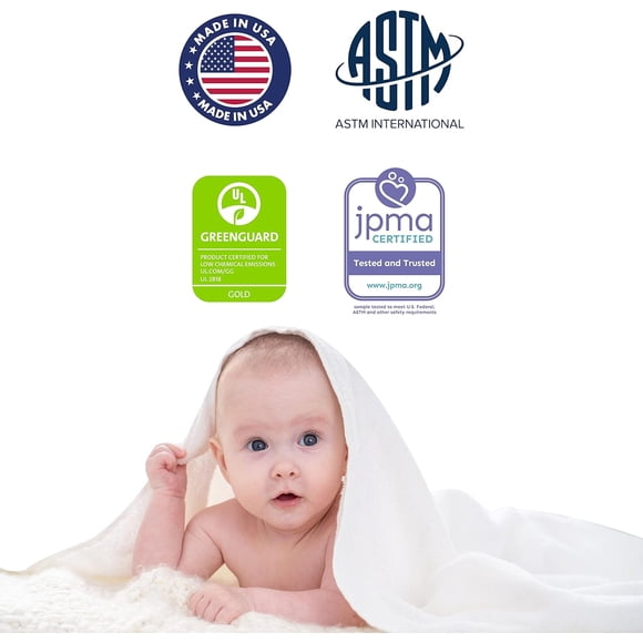 Starbright Breathable Foam Crib and Toddler Mattress