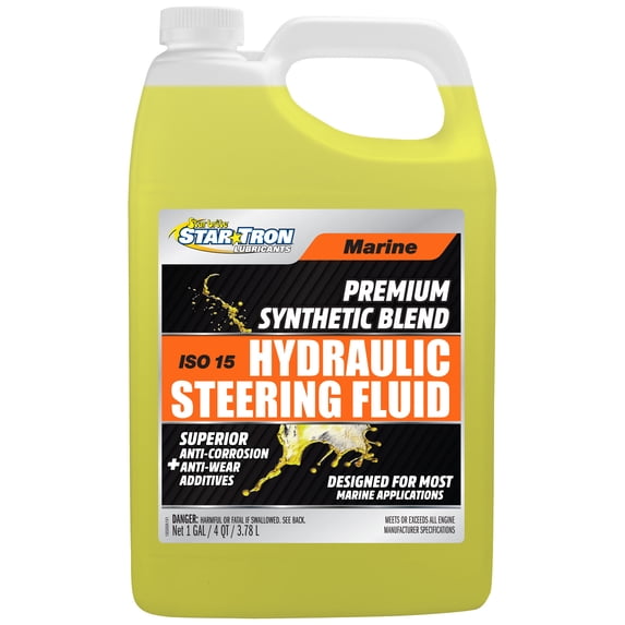 Star brite Star Tron ISO 15 Hydraulic Steering Fluid, Synthetic Blend