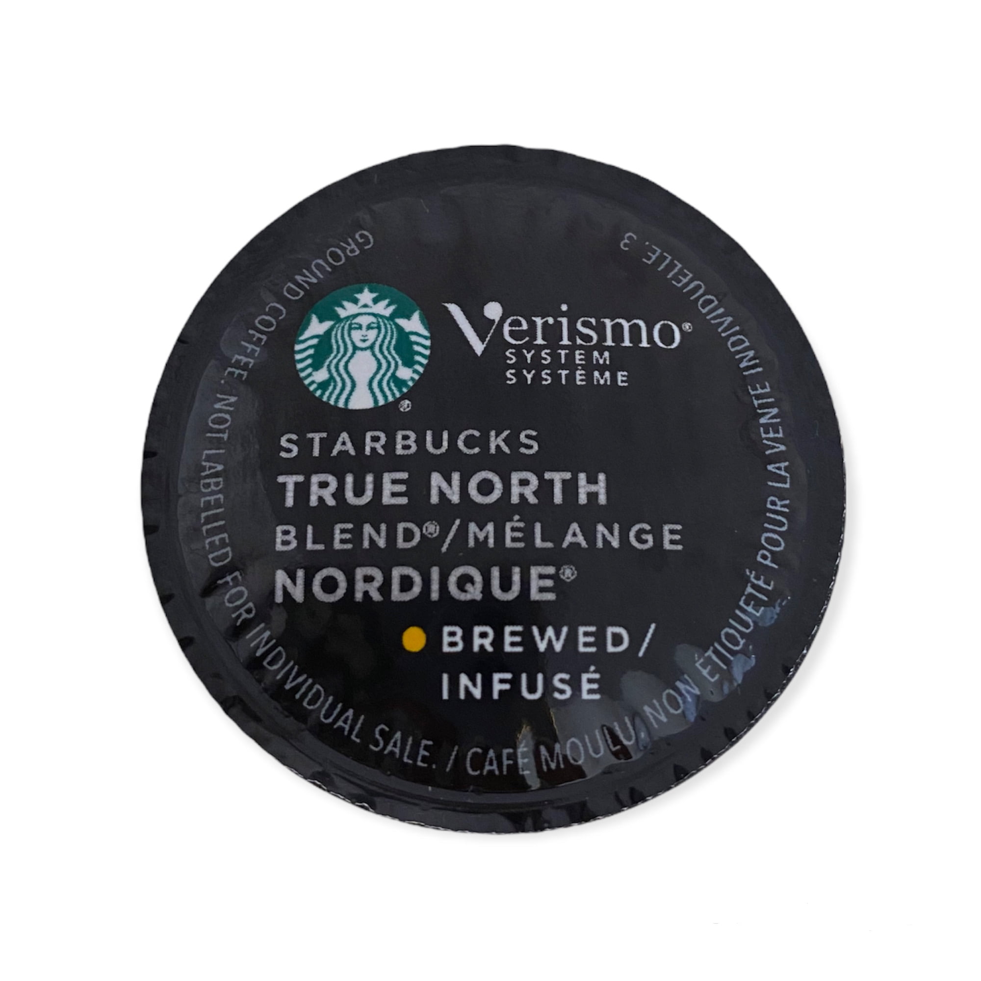 Starbuck's | VERISMO True North Nordique - Brewed Coffee, Blonde Roast,  100% Arabica Coffee, Hints of Cocoa & Toasted Nuts | Box of (12) Single-Use