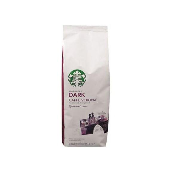 Starbucks 12413966 1 lbs. Bag Ground Coffee - Caffe Verona