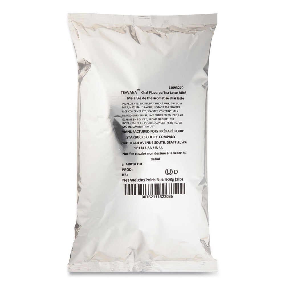 2 lb Bag Teavana Chai Tea Latte Mix