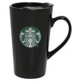 thumbnail image 1 of Starbucks 14oz Ceramic Latte Mug Black, 1 of 4