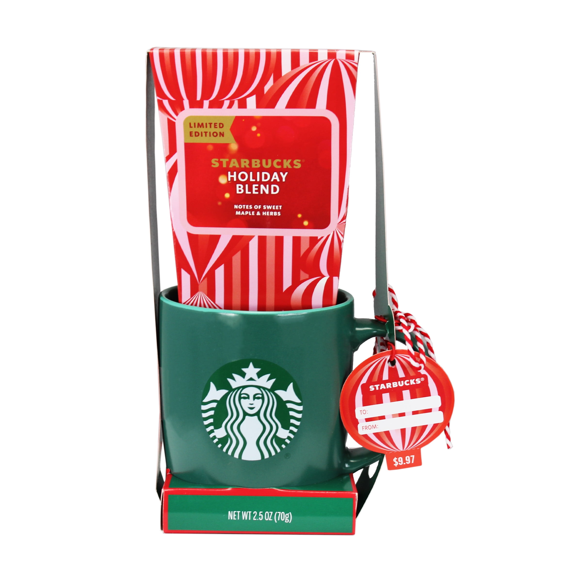 Starbucks 16oz Red Holiday Tall Mug with 2 Classic Cocoa Starbucks 16oz Red Holiday Tall Mug with 2 Classic Cocoa