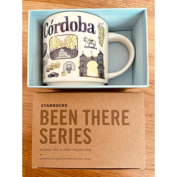 Starbucks 2018 Been There Series Cordoba Argentina 14 ounce collector coffee mug NEW