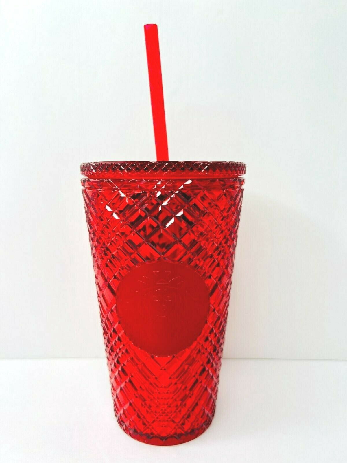 Starbucks 2021 Holiday Christmas Studded Red Jeweled Tumbler Cold Cup,  Grande 16 oz - Walmart.com