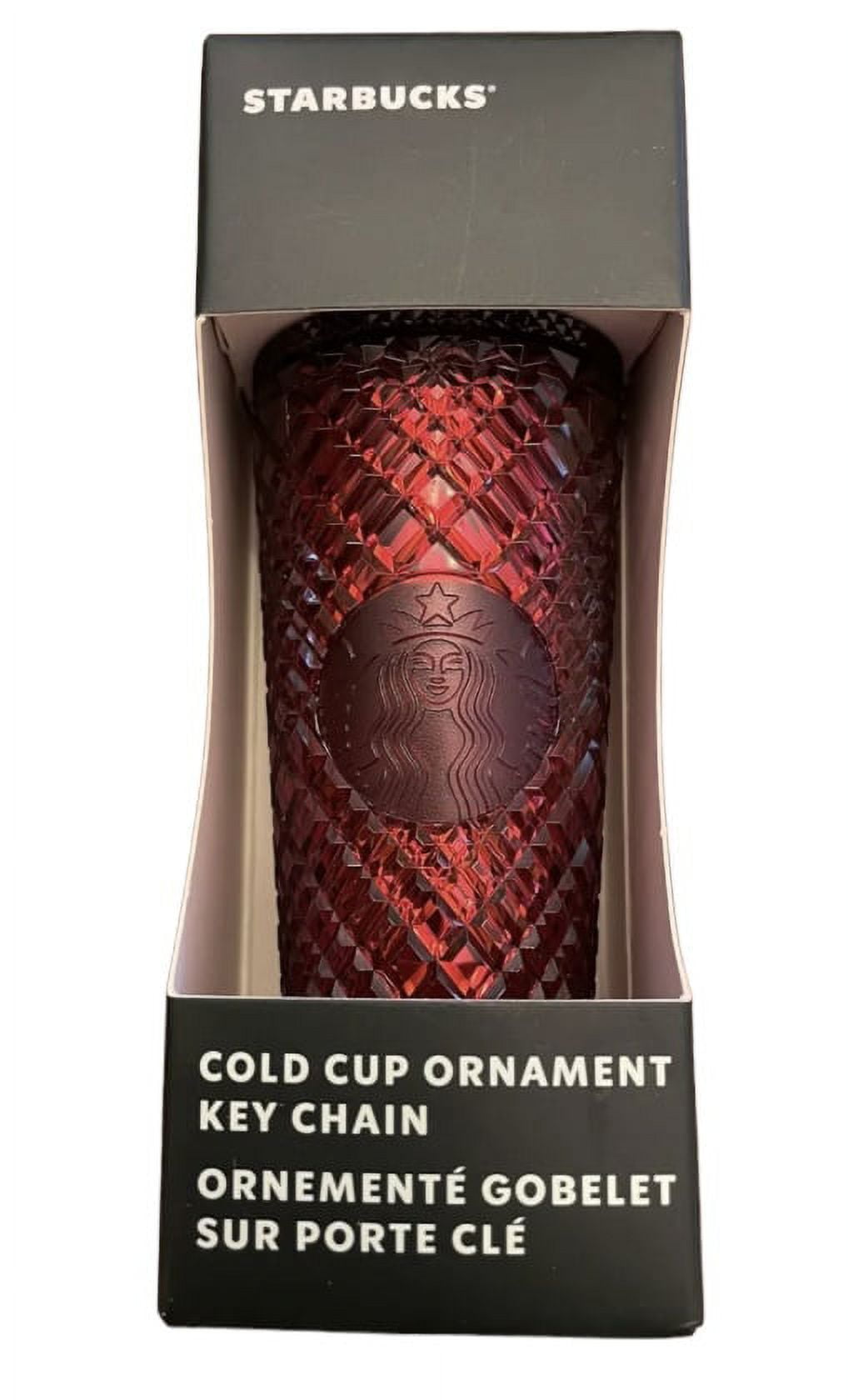 2021 Cold Cup Ornament Key Chain - Starbucks Ornament