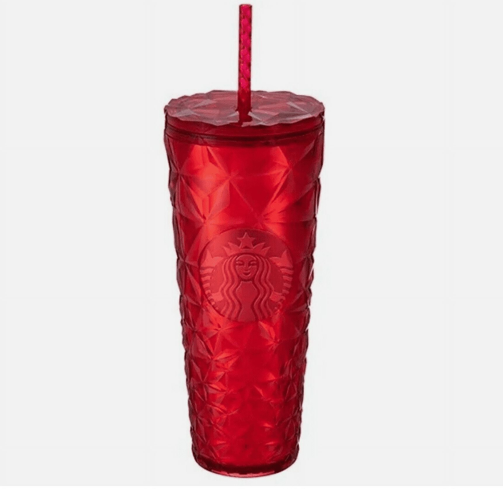 Starbucks Clear Insulated Tumbler with Lid and Straw 24 oz -  Venti + Cold-To-Go Cup Accessory Lid Bundle with Coffee Wonders Of The  World - Better Idea Guide: Tumblers 