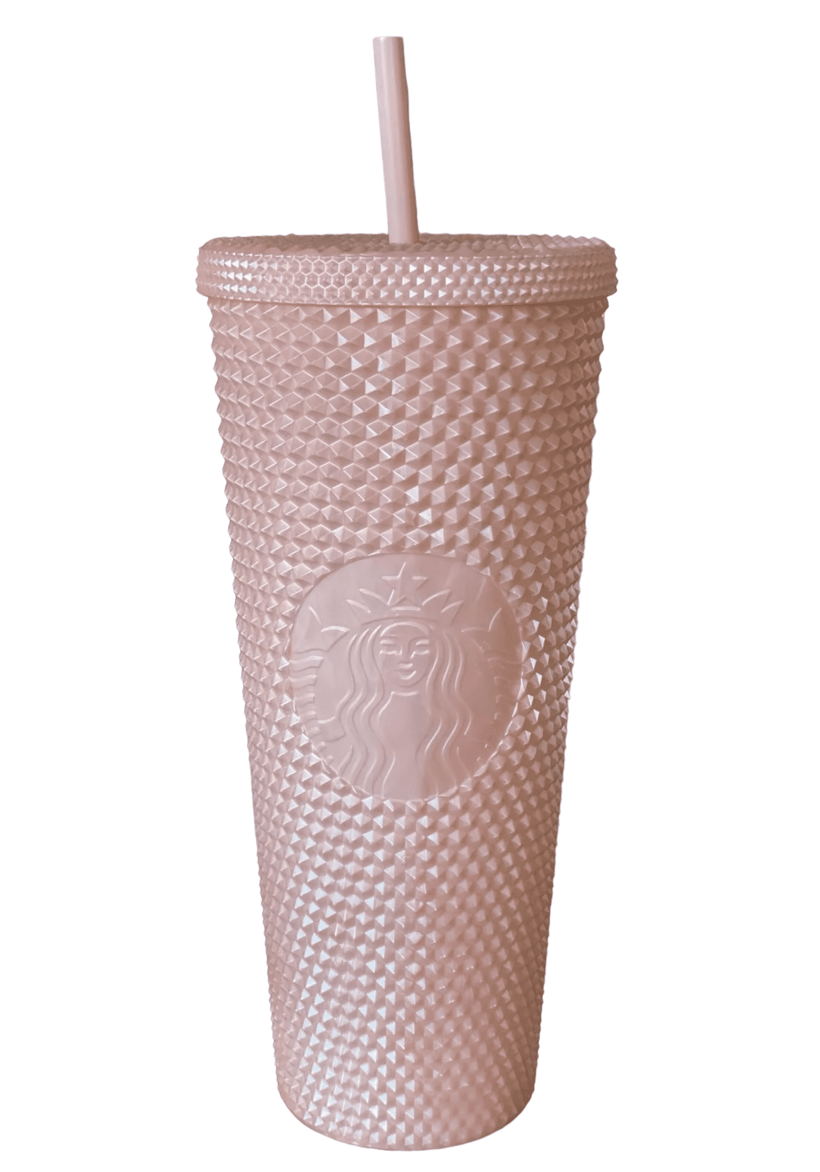 Starbucks 2024 Pink Pearl Bling Venti Tumbler 24 oz