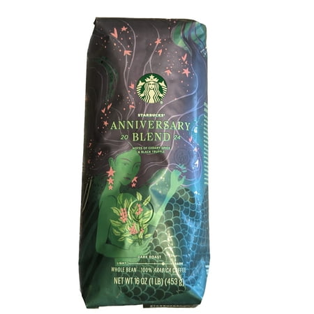 Starbucks 2024 Tribute Blend Whole Bean Coffee 1LB (16oz)