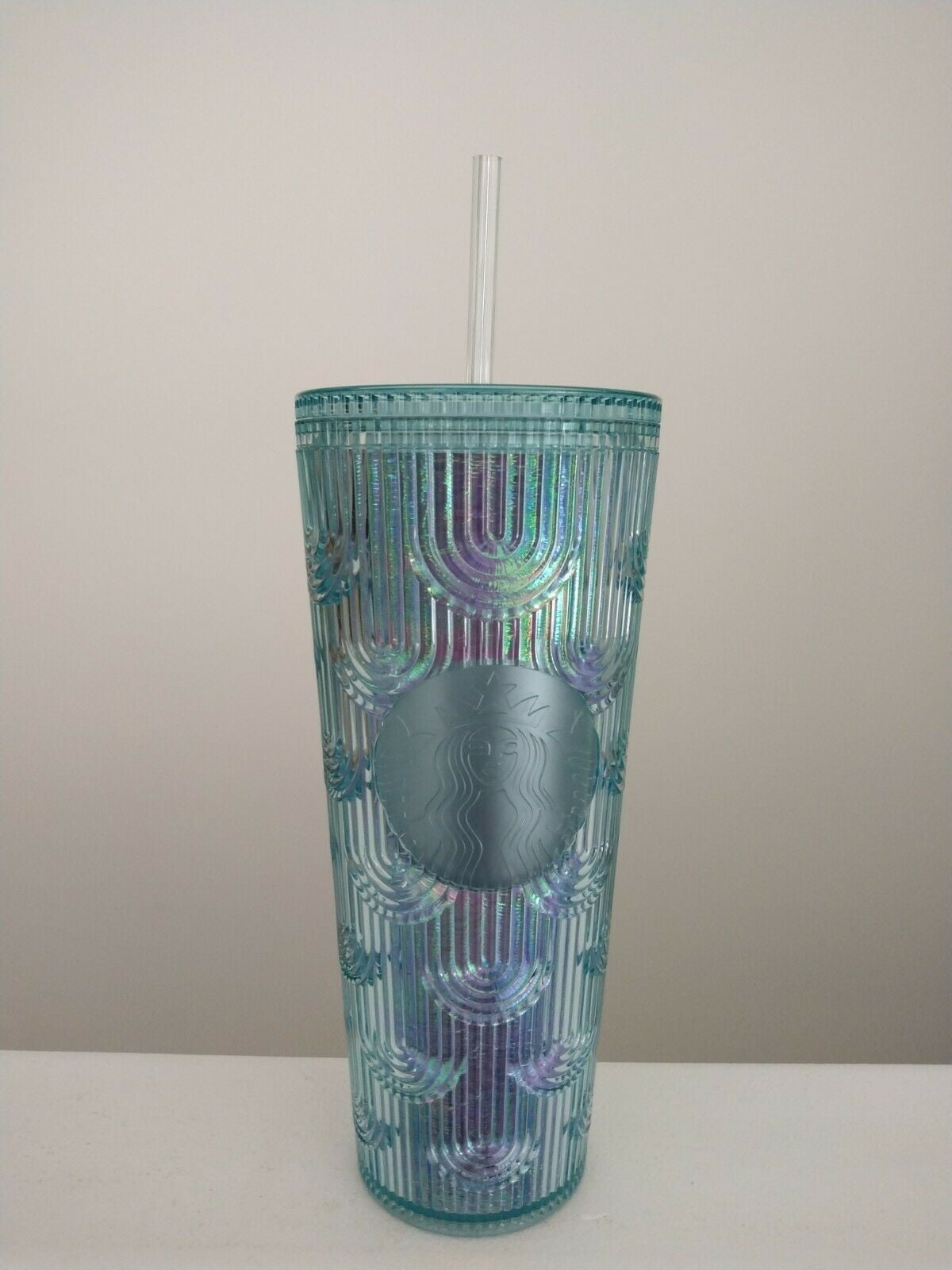 Starbucks 24 oz Iridescent Core Tumbler Glasses, Set of 6, Spring Green Cold  Cup - Walmart.com