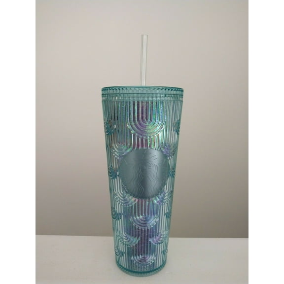 Starbucks 24 oz Iridescent Core Tumbler Glasses (Set of 6)