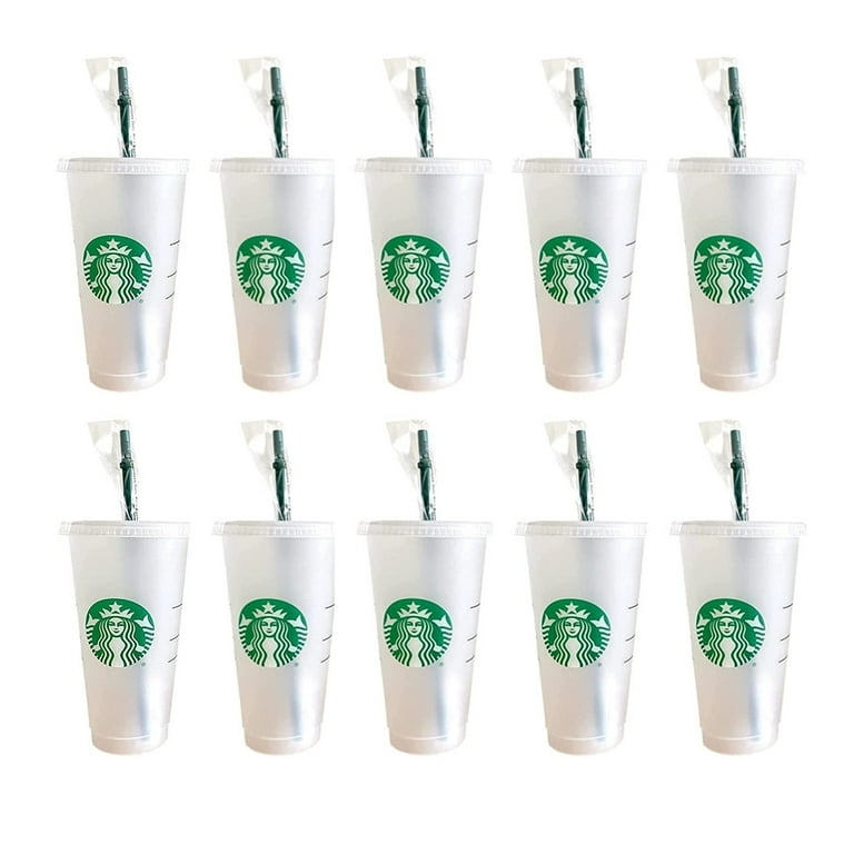 Starbucks Christmas Holiday 2022 Reusable Cold Cups Set 5 with Straw New  Box 