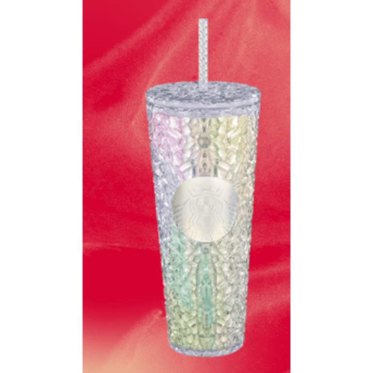 Starbucks 24oz Silver Gem 2024 Venti Studded Tumbler Cold