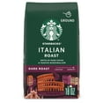thumbnail image 1 of Starbucks Italian Roast, Ground Coffee, Dark Roast Hot or Iced Coffee, 18 oz, 1 of 10