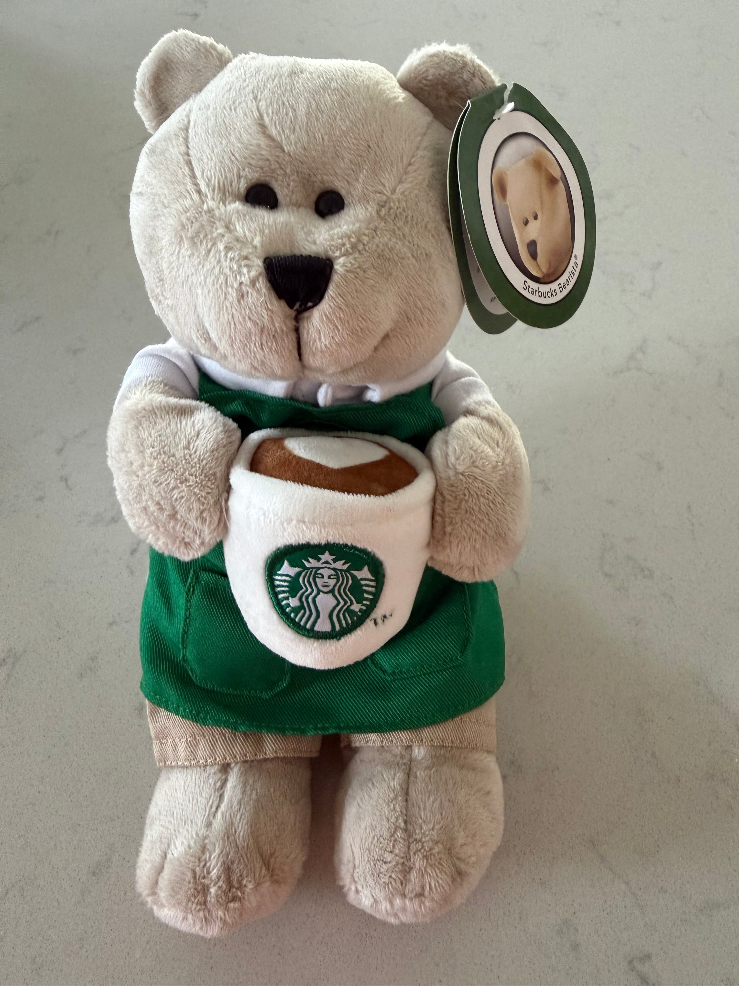 Starbucks Bearista Bear with Cappuccino with Heart Europe Plush