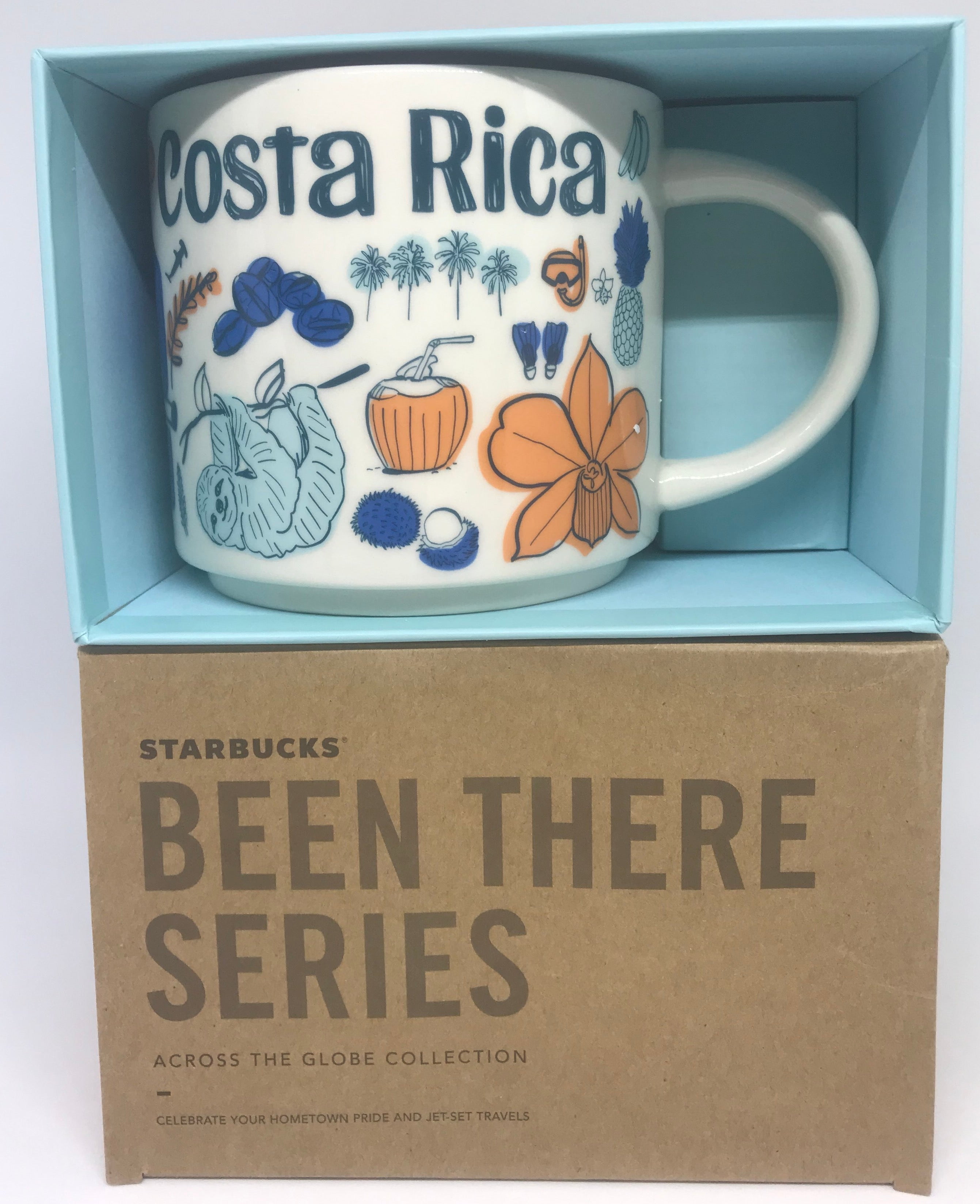 Starbucks Been There Series Collection Costa Rica Coffee Mug New With Box 