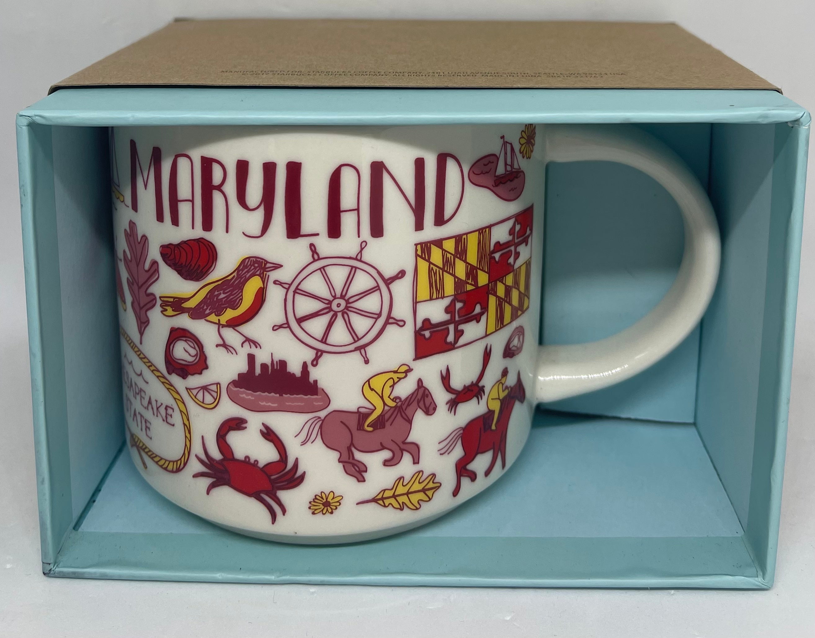 Starbucks MISSISSIPPI BEEN THERE SERIES ACROSS THE GLOBE COLLECTION Ceramic Coffee Mug
