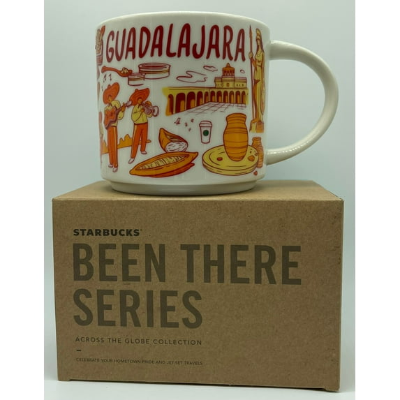 Starbucks Been There Series Guadalajara Mexico Ceramic Coffee Mug New