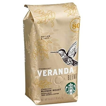 Starbucks Blonde Veranda Whole Bean Coffee(2-1Lb Bags)