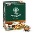 thumbnail image 1 of Starbucks Breakfast Blend, Medium Roast K-Cup Coffee Pods, 100% Arabica, 24 ct​​, 1 of 7