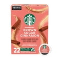 thumbnail image 1 of Starbucks Brown Sugar Cinnamon, Hot or Iced Coffee, Flavored K-Cup Coffee Pods, 22 Count​, 1 of 10