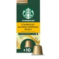 thumbnail image 1 of Starbucks By Nespresso Original Line, Starbucks Blonde Espresso Roast, Nespresso Pods, 10 ct, 1 of 9