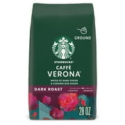 Starbucks Caffè Verona, Dark Roast, Ground Coffee, 28 oz price history and forecast - Starbucks 011081156