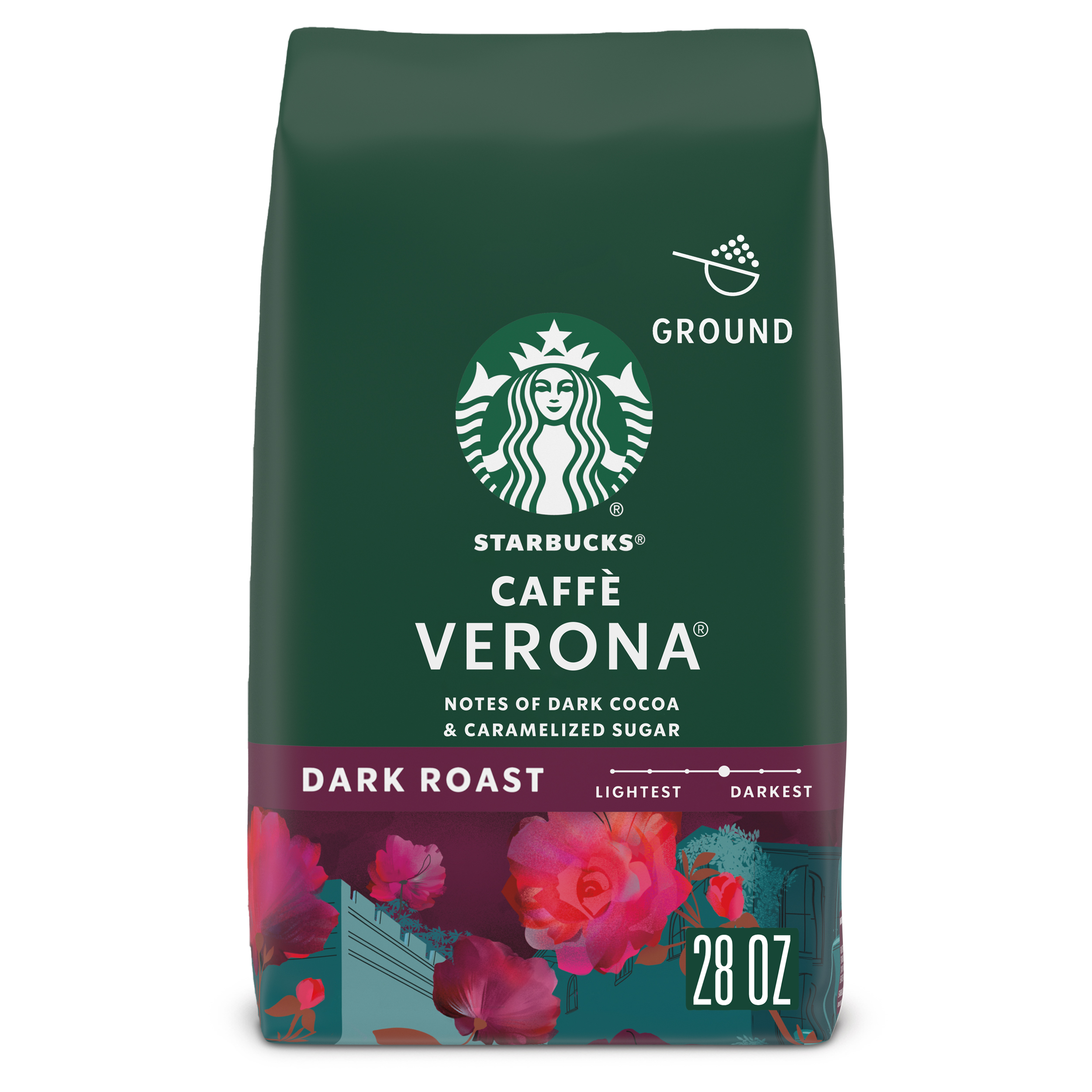 Starbucks, Caffè Verona, Dark Roast Ground Coffee, 28 oz - image 1 of 8