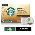 thumbnail image 1 of Starbucks Caramel Flavored Coffee K-Cup Pods | Medium Roast | Coffee Pods for Keurig Brewers | 1 Box (10 Pods), 1 of 6