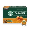 thumbnail image 1 of Starbucks Caramel, Hot or Iced Coffee, Flavored K-Cup Coffee Pods, 12 Count​, 1 of 10