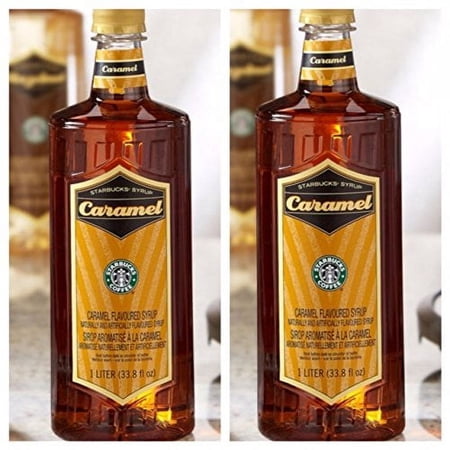 Starbucks Caramel Syrup (1-L) 2 Bottle Pack