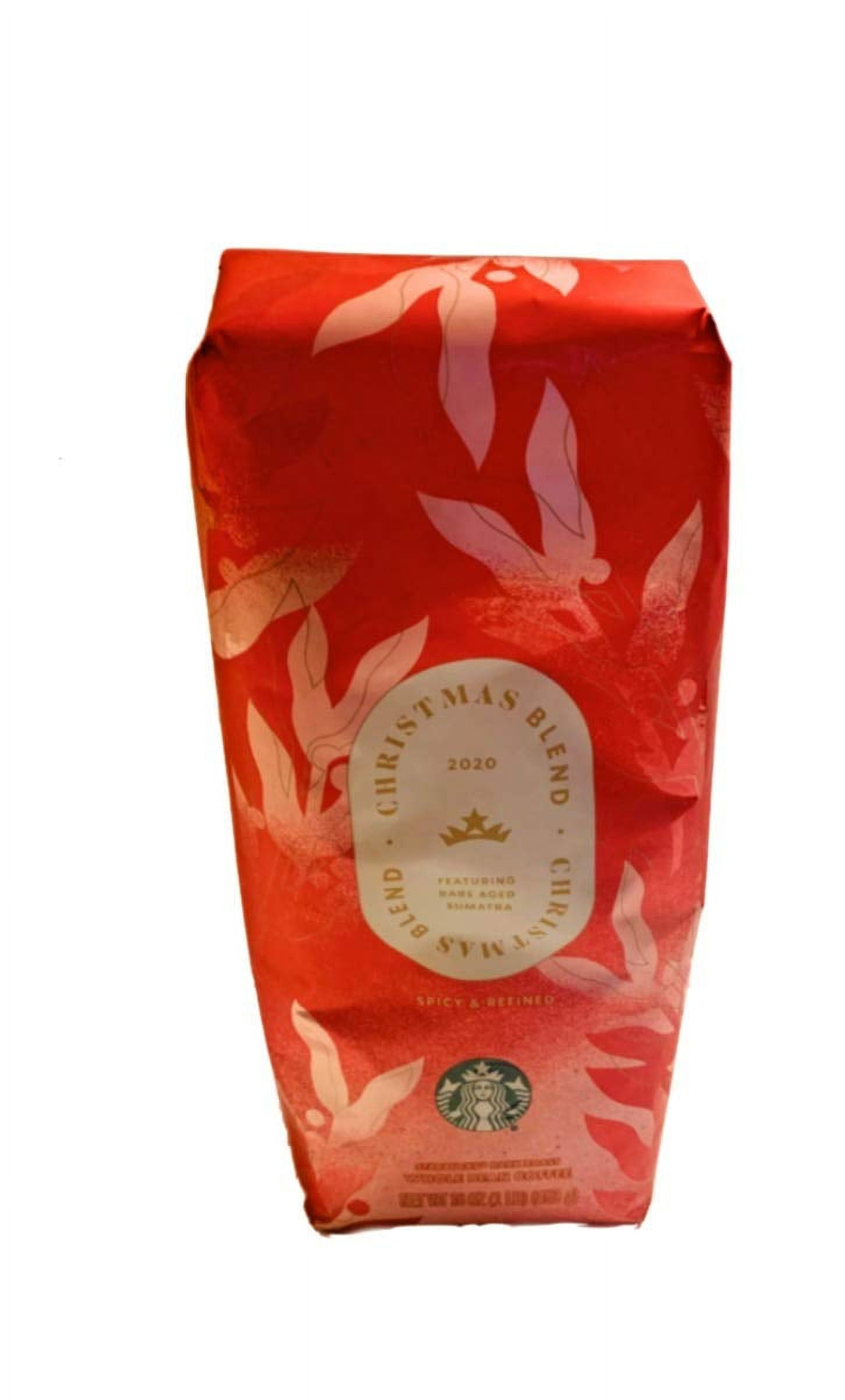 Starbucks Christmas Blend Dark Roast, Rare Aged Sumatra, Spicy