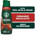 thumbnail image 1 of Starbucks Cinnamon Dolce Latte Creamer, 28 fl. oz. Bottle 28 fl oz, 1 of 13