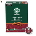 thumbnail image 1 of Starbucks Cinnamon Dolce Flavored Coffee, K-Cup Coffee Pods, Naturally Flavored, 22 Ct, 1 of 12